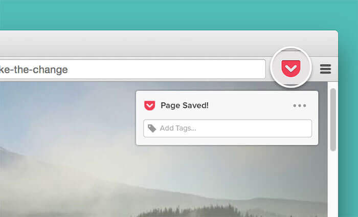Add to Pocket chrome extension for social media manager marketer freelancer