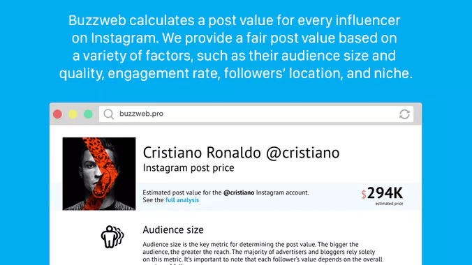 instagram marketing tool social media sponsored post calculator cristiano ronaldo instagram post price audience post value - followers pro for instagram price